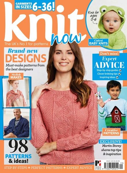 Knit Now – Issue 119 – August 2020 Cover