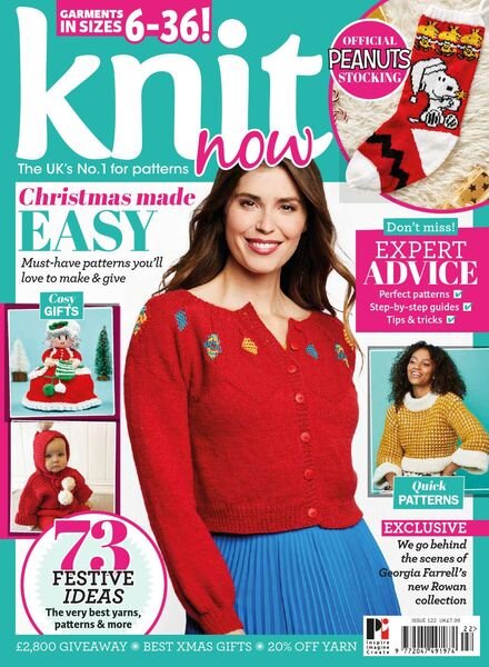 Knit Now – Issue 122 – November 2020 Cover