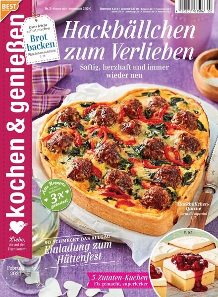 kochen & geniessen – 27 Januar 2021 Cover