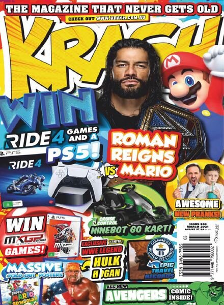Krash – March 2021 Cover