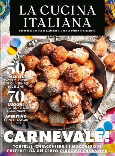 La Cucina Italiana – marzo 2021 Cover