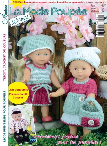 La Mode Poupee de Marie – fevrier 2021 Cover