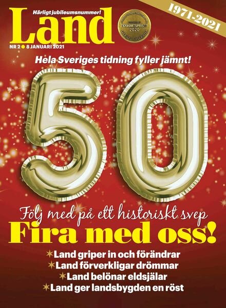 Land – 08 januari 2021 Cover