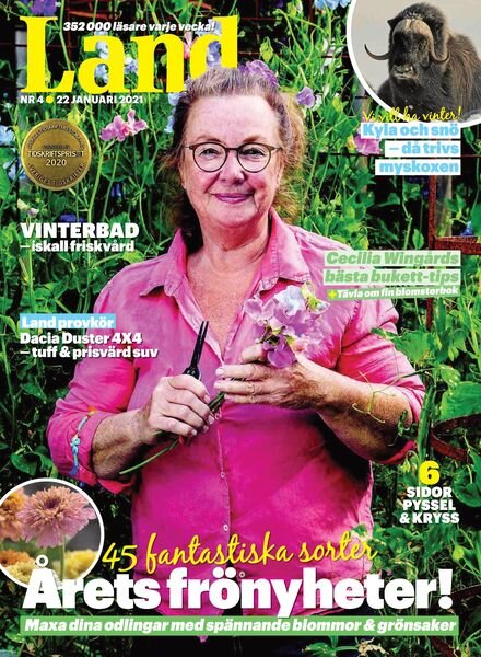 Land – 22 januari 2021 Cover