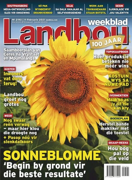 Landbouweekblad – 11 Februarie 2021 Cover