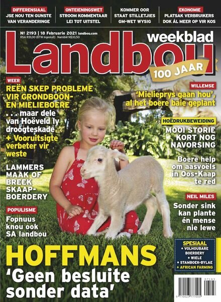 Landbouweekblad – 18 Februarie 2021 Cover