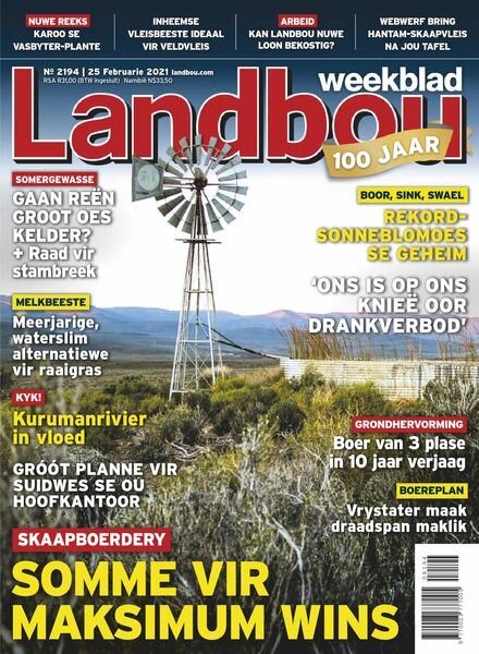 Landbouweekblad – 25 Februarie 2021 Cover