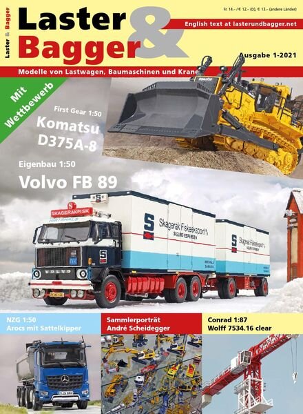 Laster Bagger – Januar 2021 Cover