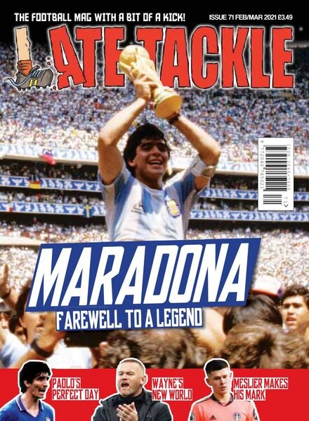 Late Tackle Football – 12 January 2021 Cover