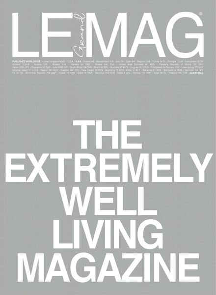 Le Grand Mag – December 2020 Cover