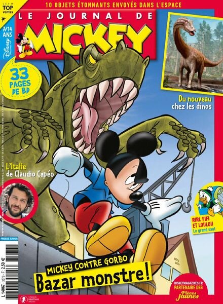 Le Journal de Mickey – 20 janvier 2021 Cover