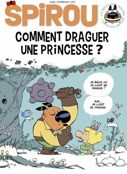 Le Journal de Spirou – 10 Fevrier 2021 Cover