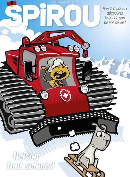 Le Journal de Spirou – 13 Janvier 2021 Cover
