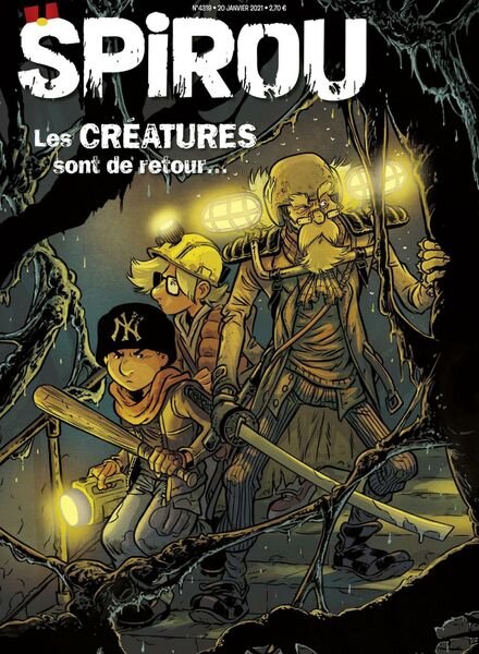 Le Journal de Spirou – 20 Janvier 2021 Cover