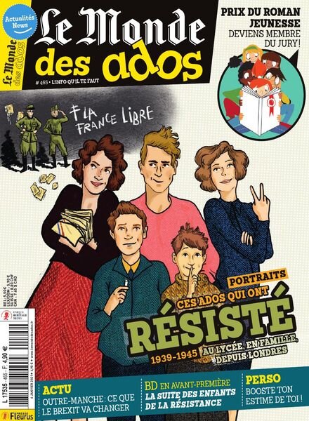 Le Monde des Ados – 6 Janvier 2021 Cover