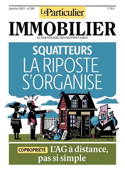 Le Particulier Immobilier – Janvier 2021 Cover