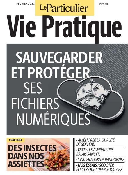 Le Particulier Vie Pratique – Fevrier 2021 Cover