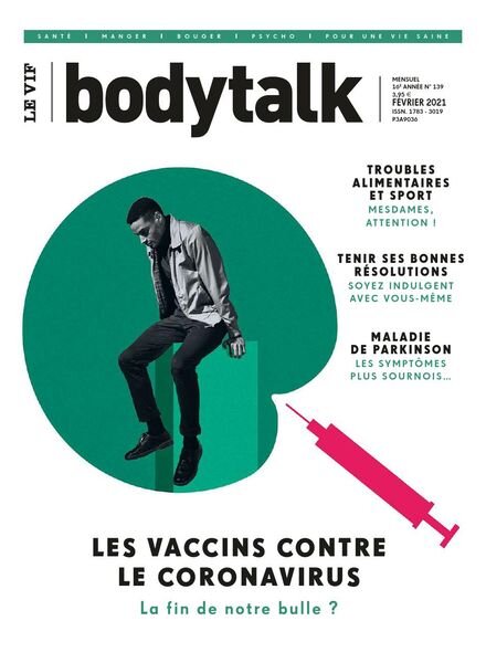 Le Vif Bodytalk – Fevrier 2021 Cover