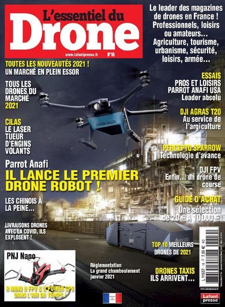 L’essentiel du Drone – Janvier-Mars 2021 Cover