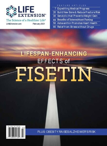 Life Extension Magazine – February 2021 Cover