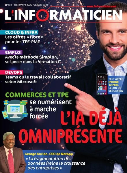 L’Informaticien – Decembre 2020 – Janvier 2021 Cover