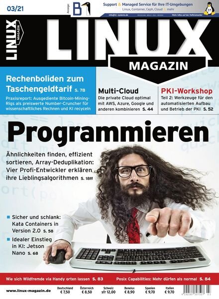 Linux-Magazin – Marz 2021 Cover