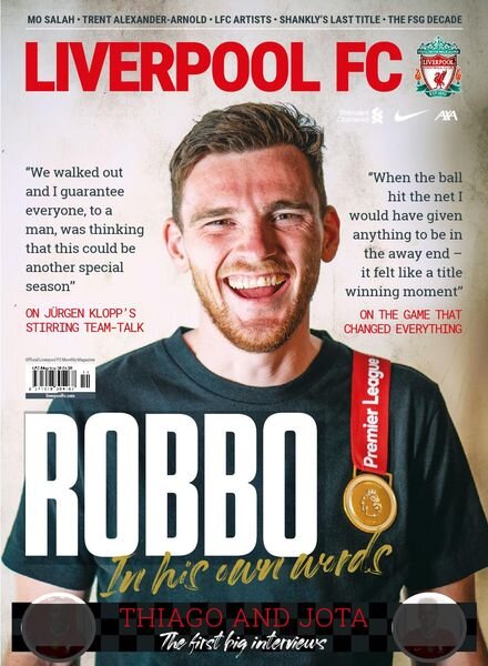 Liverpool FC Magazine – November 2020 Cover