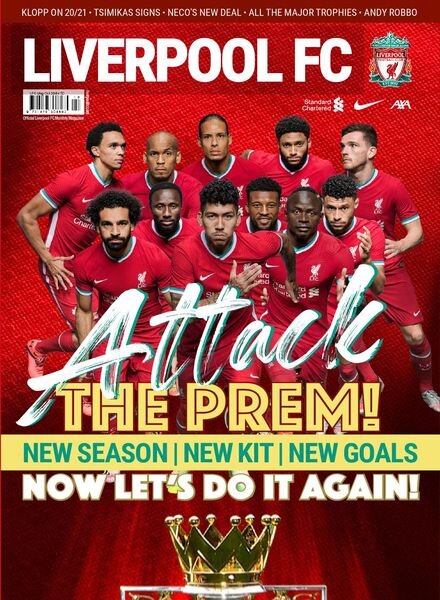 Liverpool FC Magazine – October 2020 Cover