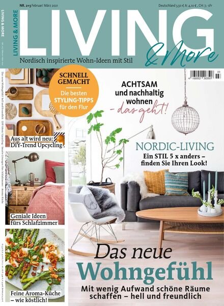 Living & More – Februar 2021 Cover