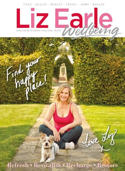 Liz Earle Wellbeing – January 2021 Cover