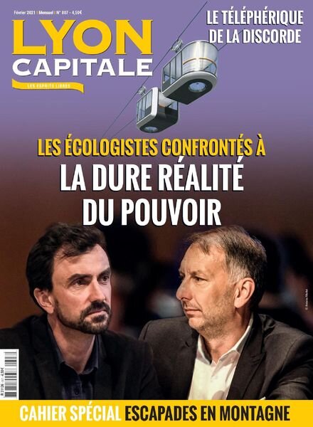 Lyon Capitale – Fevrier 2021 Cover
