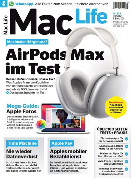 Mac Life Germany – Marz 2021 Cover