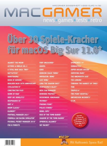 MacGamer Sonderhefte – 21 Januar 2021 Cover