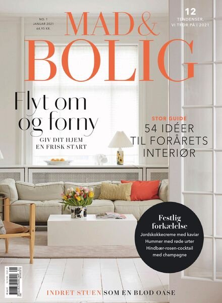 Mad & Bolig – januar 2021 Cover