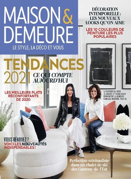 Maison & Demeure – janvier 2021 Cover