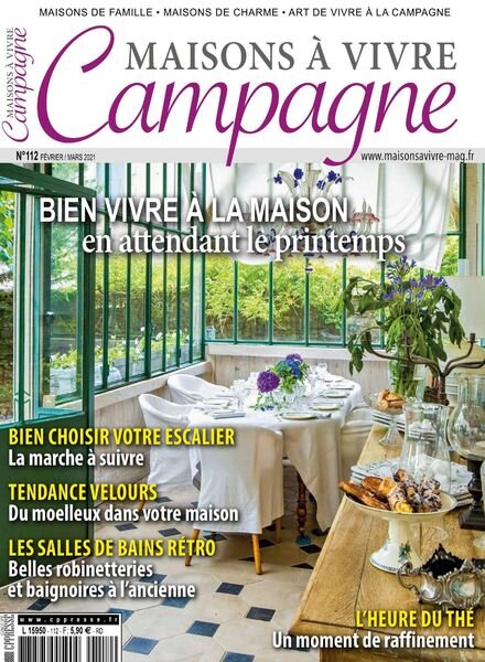 Maisons a Vivre Campagne – Fevrier-Mars 2021 Cover