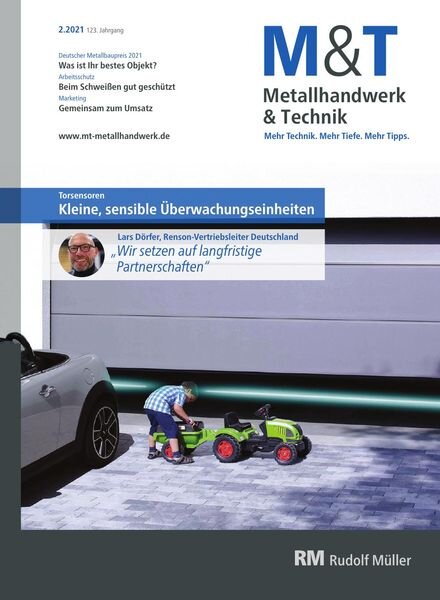M&T Metallhandwerk – Januar 2021 Cover