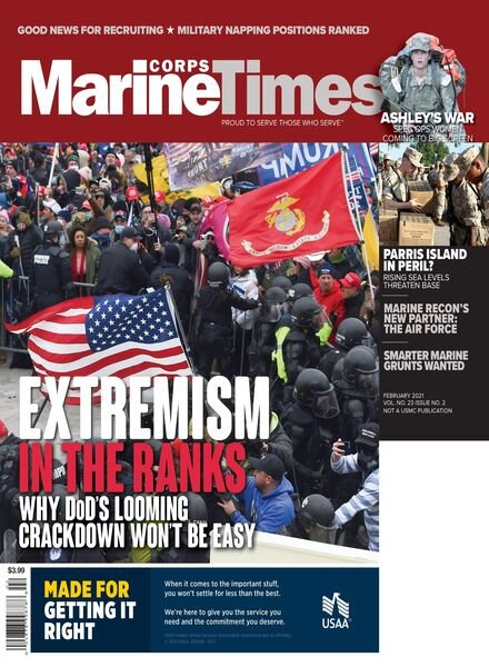 Marine Corps Times – February 2021 Cover