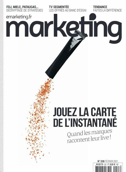 Marketing – Fevrier 2021 Cover