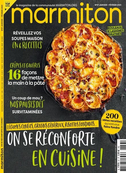 Marmiton – Janvier-Fevrier 2021 Cover