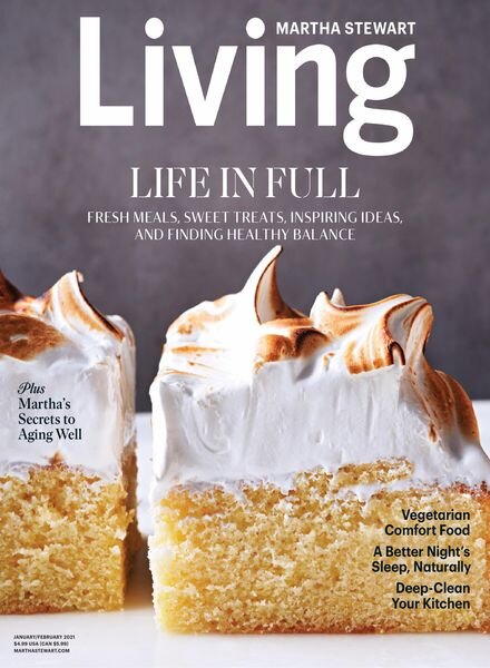 Martha Stewart Living – January 2021 Cover