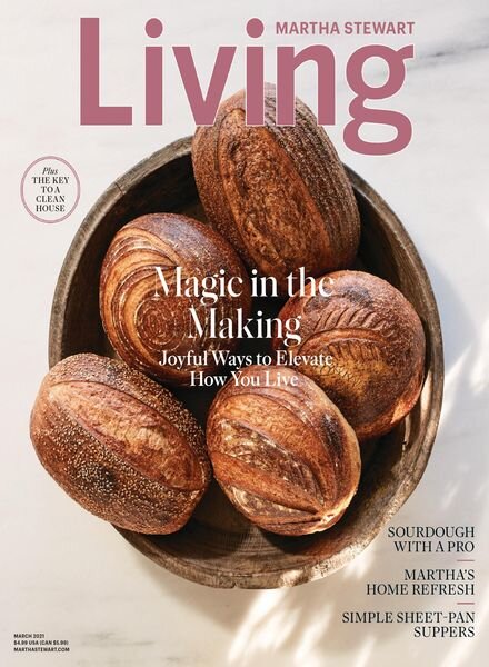 Martha Stewart Living – March 2021 Cover