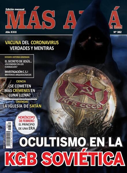 Mas Alla – febrero 2021 Cover
