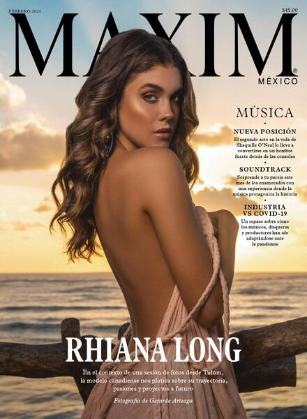 Maxim Mexico – febrero 2021 Cover