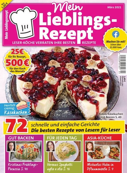 Mein Lieblingsrezept – 03 Februar 2021 Cover