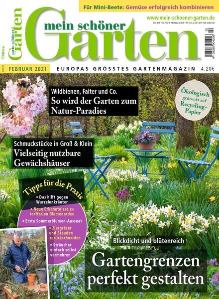 Mein schoner Garten – Februar 2021 Cover