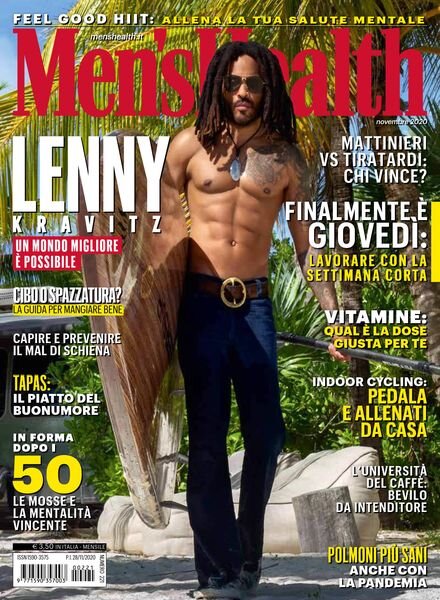 Men’s Health Italia – Novembre 2020 Cover