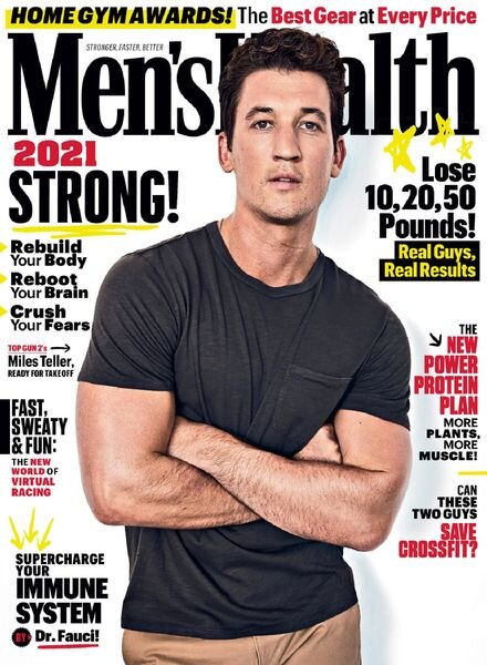 Men’s Health USA – January 2021 Cover