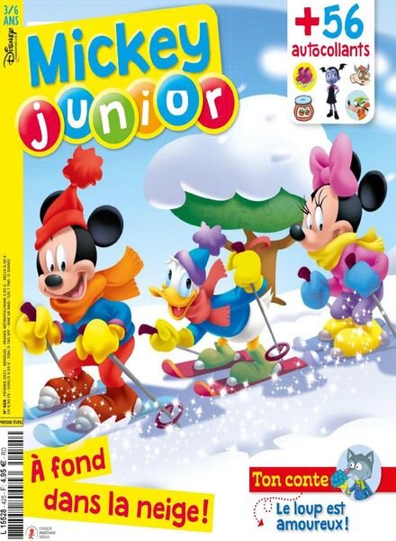 Mickey Junior – Fevrier 2021 Cover