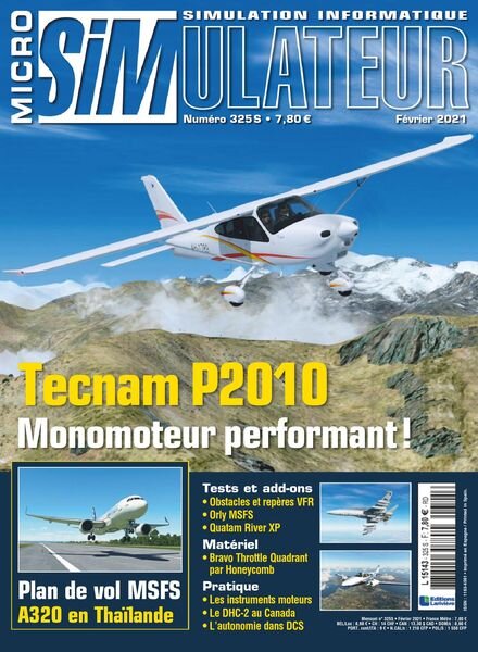 Micro Simulateur – fevrier 2021 Cover